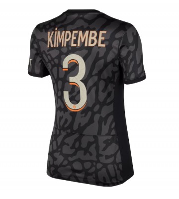 Maillot de foot Paris Saint-Germain Presnel Kimpembe #3 Troisième Femmes 2023-24 Manches Courte